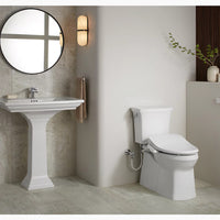 PUREWASH® E700 ELONGATED BIDET TOILET SEAT WITH REMOTE CONTROL - robinsonco.ca