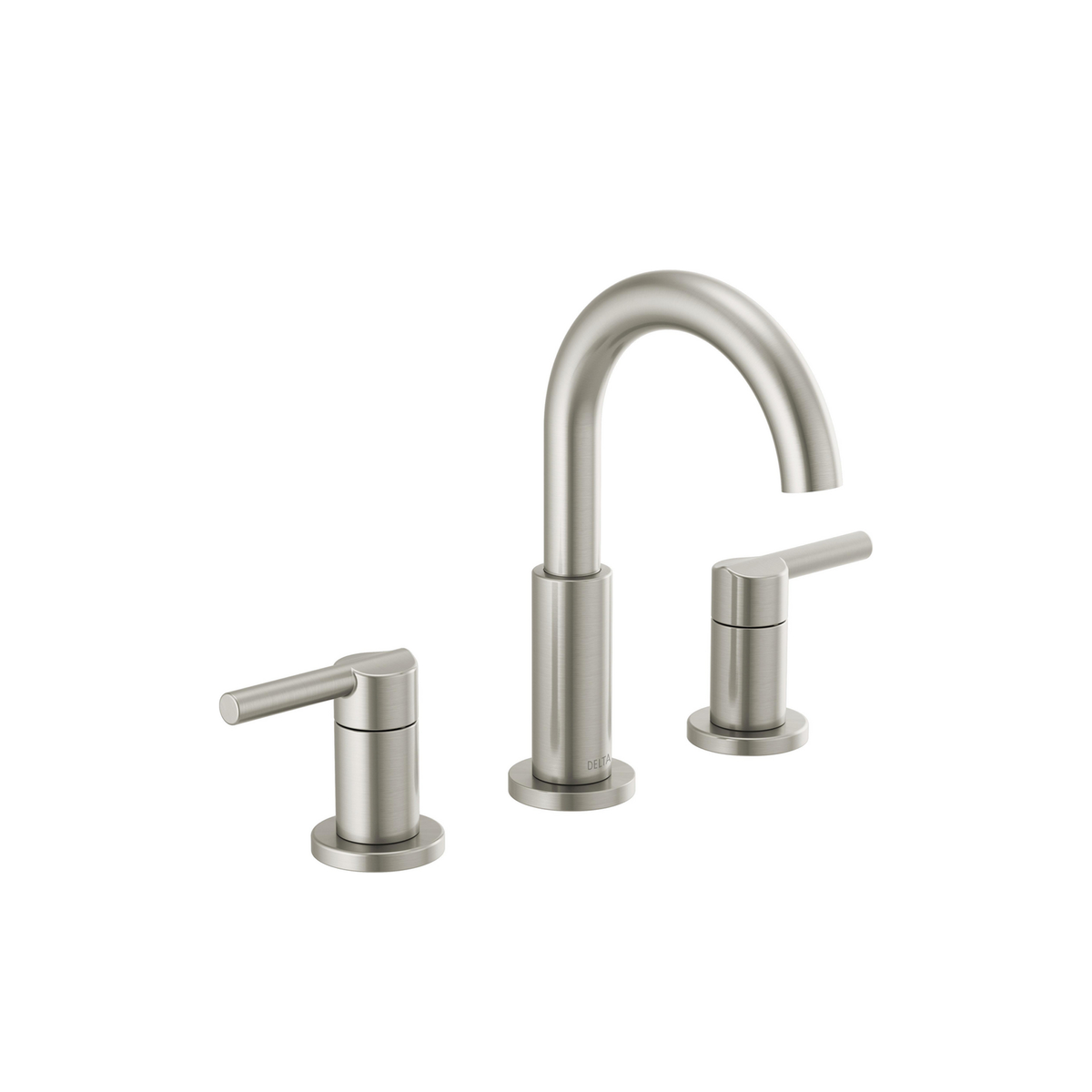 NICOLI® TWO-HANDLE WIDESPREAD ARC SPOUT BATHROOM FAUCET - robinsonco.ca