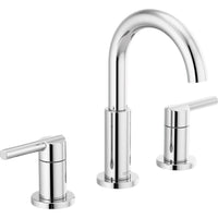 NICOLI® TWO-HANDLE WIDESPREAD ARC SPOUT BATHROOM FAUCET - robinsonco.ca