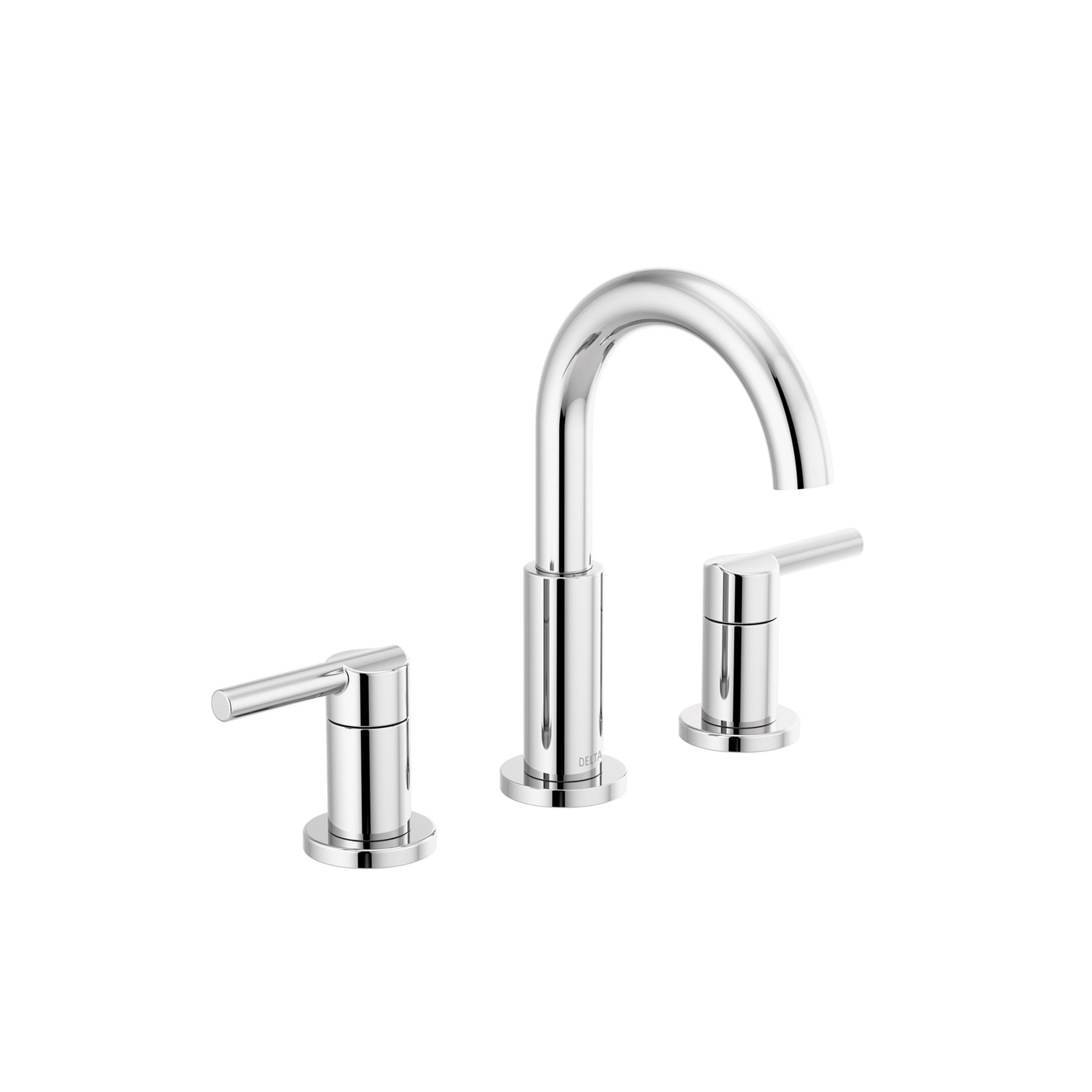 NICOLI® TWO-HANDLE WIDESPREAD ARC SPOUT BATHROOM FAUCET - robinsonco.ca
