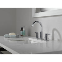 NICOLI® TWO-HANDLE WIDESPREAD ARC SPOUT BATHROOM FAUCET - robinsonco.ca