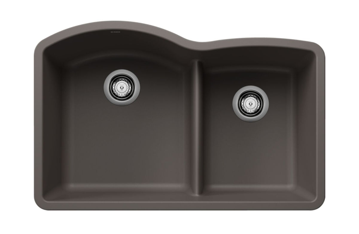 DIAMOND U 1.75 LOW DIVIDE SILGRANIT SINK - robinsonco.ca