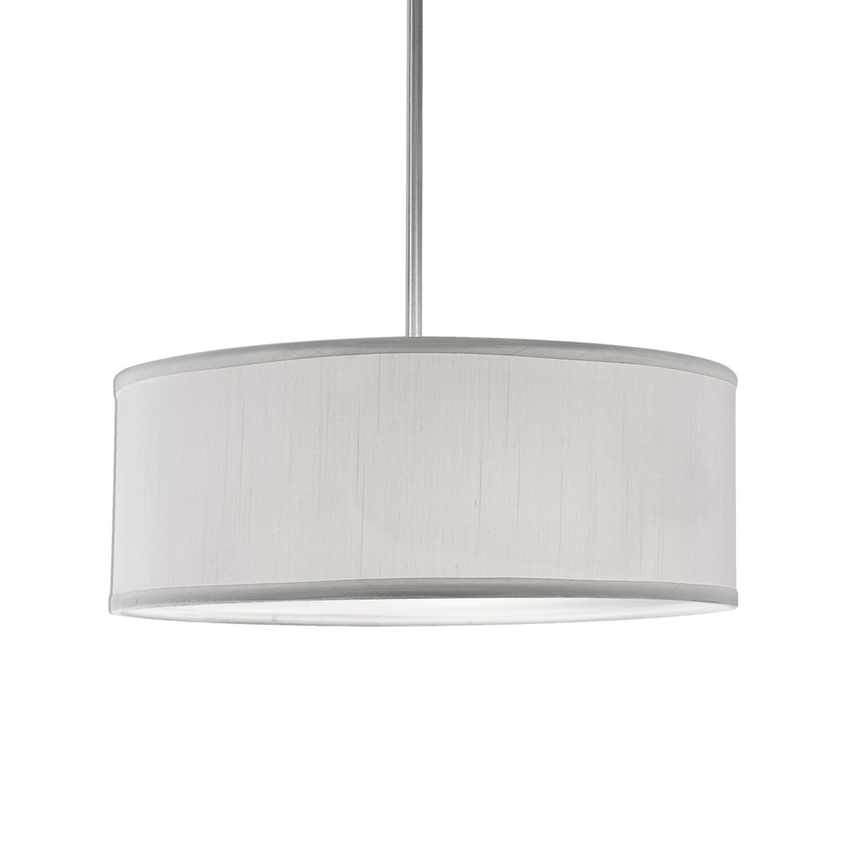 GREGORY 3-LIGHT ROUND DRUM SHAPE PENDANT LIGHT