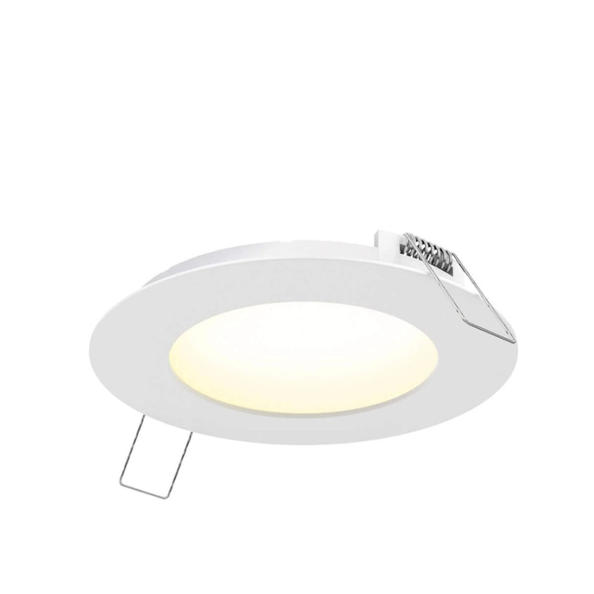Led Round Recessed Type EXCEL 4-INCH ROUND CCT LED RECESSED PANEL LIGHT