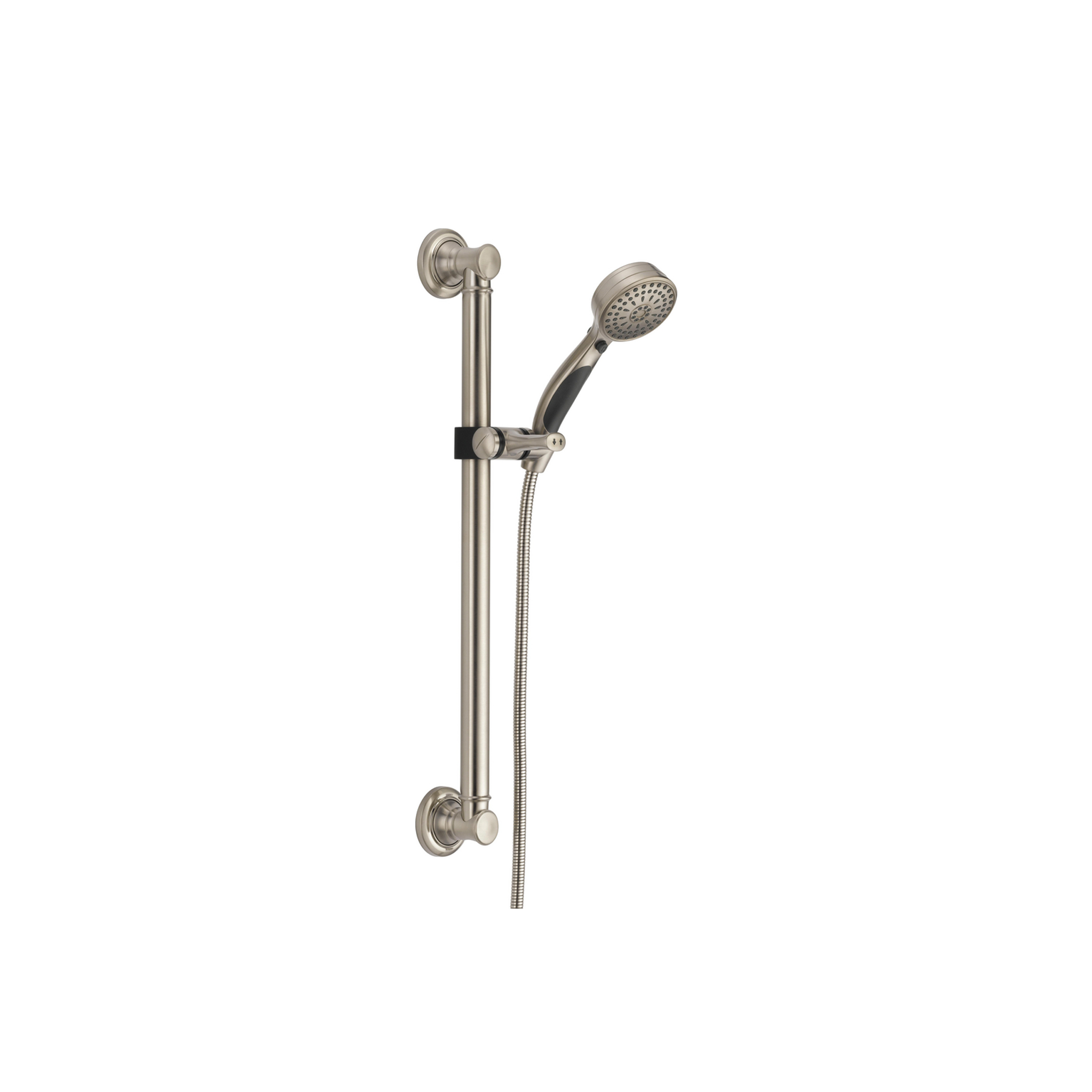 ACTIVTOUCH® 9-SETTING HAND SHOWER WITH TRADITIONAL SLIDE BAR / GRAB BAR IN CHROME - robinsonco.ca