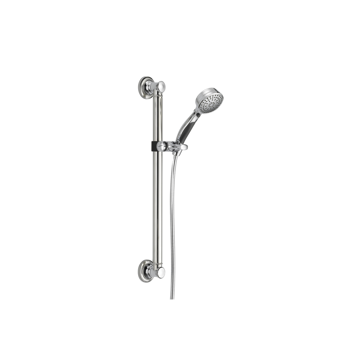 ACTIVTOUCH® 9-SETTING HAND SHOWER WITH TRADITIONAL SLIDE BAR / GRAB BAR IN CHROME - robinsonco.ca