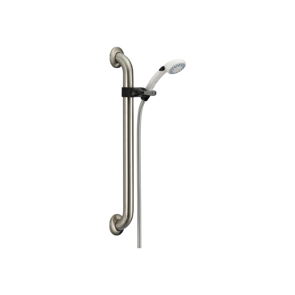 DELTA ADJUSTABLE SLIDE BAR / GRAB BAR 2-SETTING HAND SHOWER - robinsonco.ca