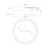 LOMITA 12-IN FLUSH MOUNT - robinsonco.ca