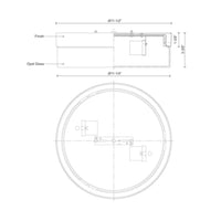 LOMITA 12-IN FLUSH MOUNT - robinsonco.ca