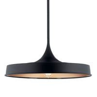 ELIAS CONVERTIBLE LED SEMI FLUSH/ PENDANT LIGHT (SHALLOW SHADE) - robinsonco.ca