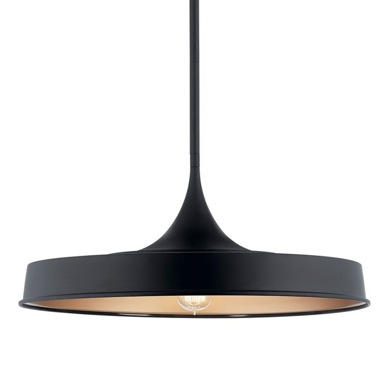 ELIAS CONVERTIBLE LED SEMI FLUSH/ PENDANT LIGHT (SHALLOW SHADE) - robinsonco.ca