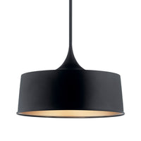 ELIAS CONVERTIBLE LED SEMI FLUSH/ PENDANT LIGHT (DEEP SHADE) - robinsonco.ca