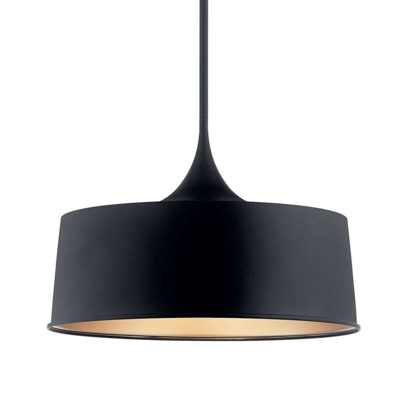 ELIAS CONVERTIBLE LED SEMI FLUSH/ PENDANT LIGHT (DEEP SHADE) - robinsonco.ca