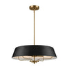 LUELLA 4 LIGHT CONVERTIBLE PENDANT / SEMI- FLUSH MOUNT - robinsonco.ca