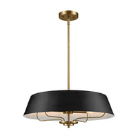 LUELLA 4 LIGHT CONVERTIBLE PENDANT / SEMI- FLUSH MOUNT - robinsonco.ca
