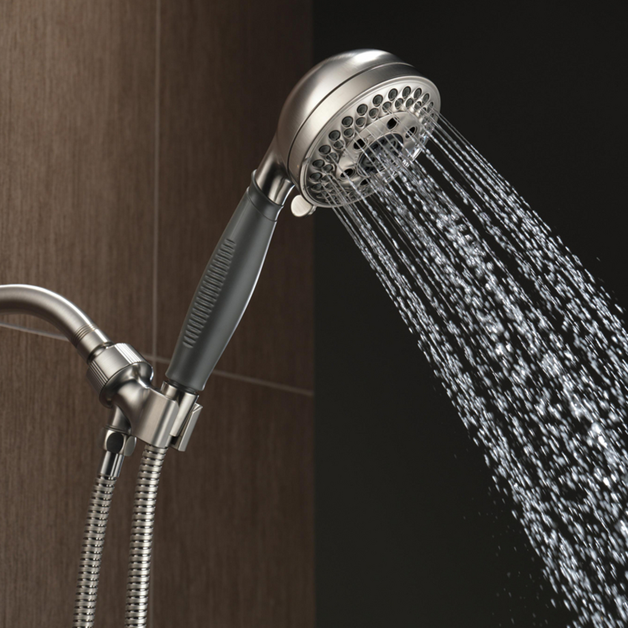 DELTA H2OKINETIC® 5-SETTING SHOWER MOUNT HAND SHOWER - robinsonco.ca