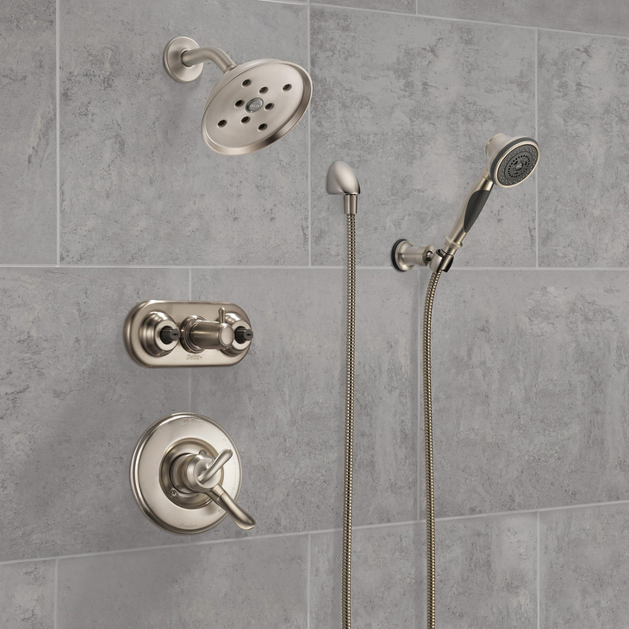 PREMIUM ADJUSTABLE 3-SETTING WALL MOUNT HAND SHOWER - robinsonco.ca
