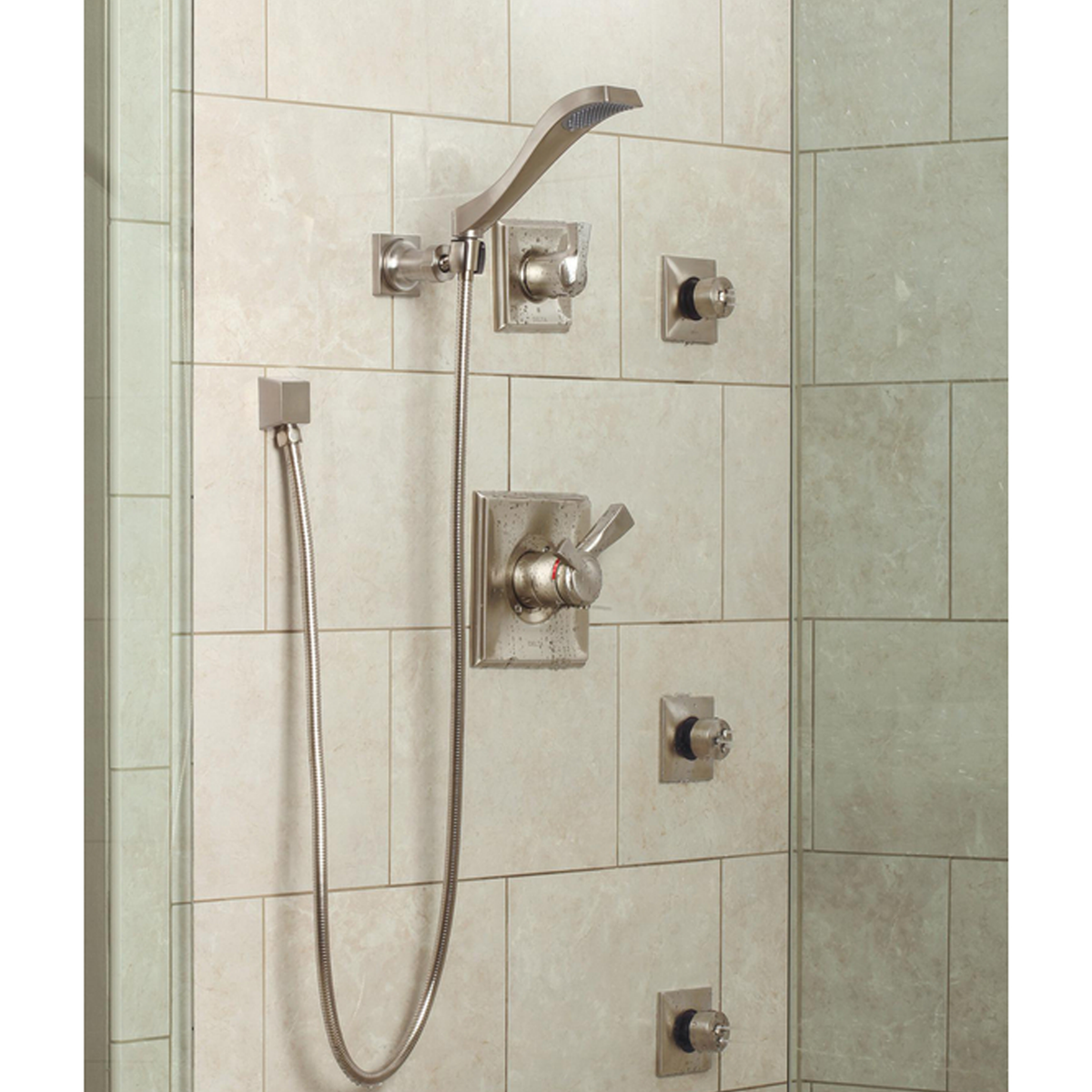 DRYDEN PREMIUM SINGLE-SETTING ADJUSTABLE WALL MOUNT HANDSHOWER - robinsonco.ca