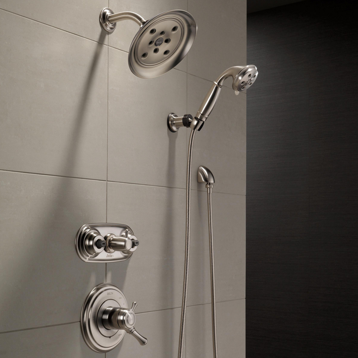 CASSIDY 3-SETTING ADJUSTABLE WALL-MOUNT HAND SHOWER - robinsonco.ca