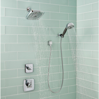 H2OKINETIC® 5-SETTING ADJUSTABLE WALL MOUNT HAND SHOWER - robinsonco.ca