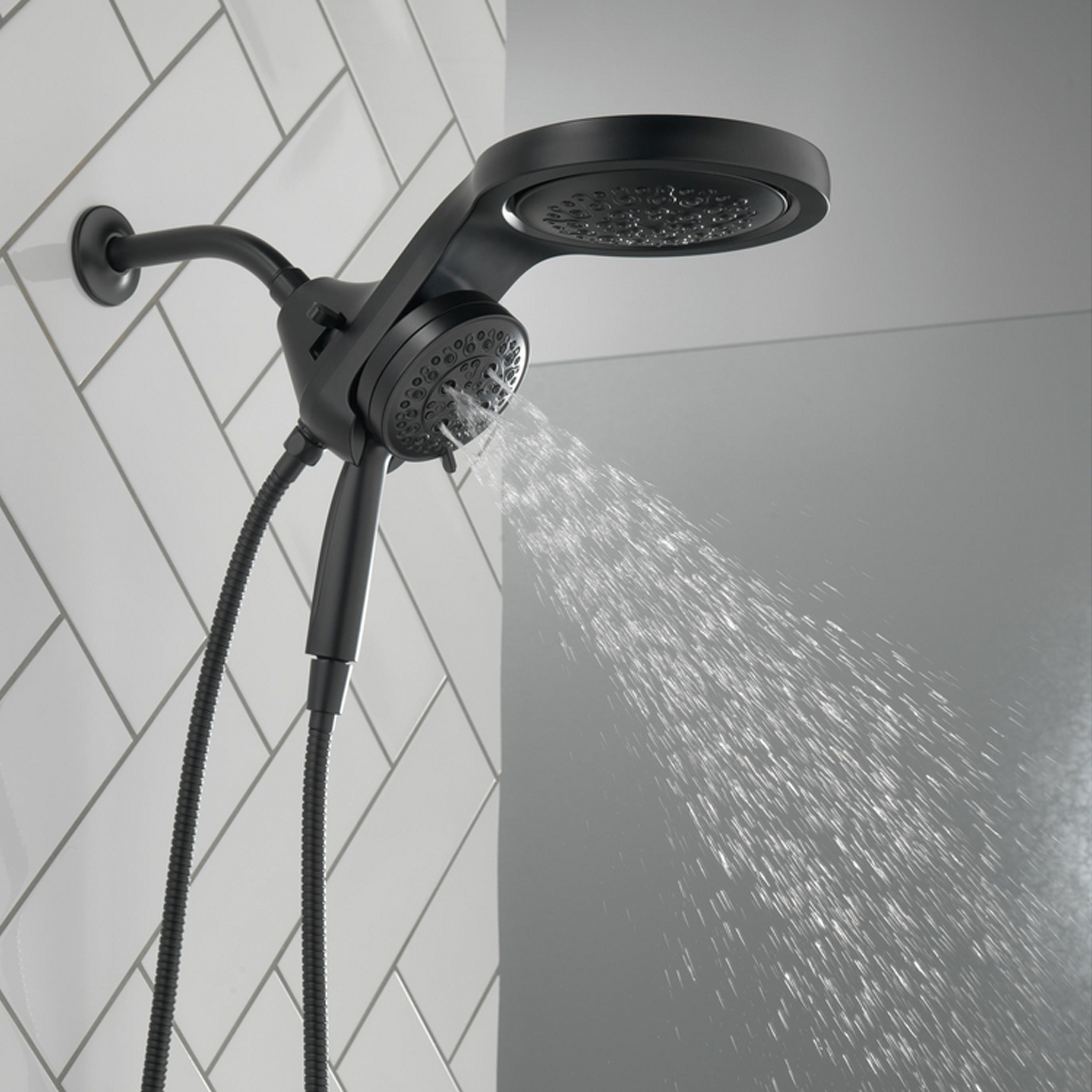 HYDRORAIN® H2OKINETIC® 5-SETTING TWO-IN-ONE SHOWER HEAD - robinsonco.ca