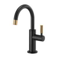 LITZE® BEVERAGE FAUCET WITH ARC SPOUT AND KNURLED HANDLE - robinsonco.ca
