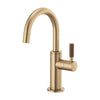 LITZE® BEVERAGE FAUCET WITH ARC SPOUT AND KNURLED HANDLE - robinsonco.ca