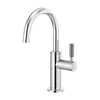 LITZE® BEVERAGE FAUCET WITH ARC SPOUT AND KNURLED HANDLE - robinsonco.ca