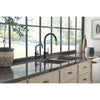 LITZE® PULL-DOWN FAUCET WITH ARC SPOUT AND KNURLED HANDLE - robinsonco.ca