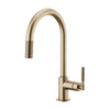 LITZE® PULL-DOWN FAUCET WITH ARC SPOUT AND KNURLED HANDLE - robinsonco.ca