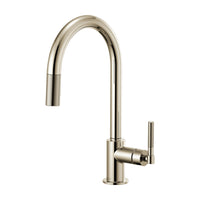 LITZE® PULL-DOWN FAUCET WITH ARC SPOUT AND KNURLED HANDLE - robinsonco.ca