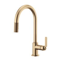 LITZE® PULL-DOWN FAUCET WITH ARC SPOUT AND INDUSTRIAL HANDLE - robinsonco.ca