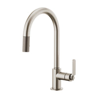 LITZE® PULL-DOWN FAUCET WITH ARC SPOUT AND INDUSTRIAL HANDLE - robinsonco.ca