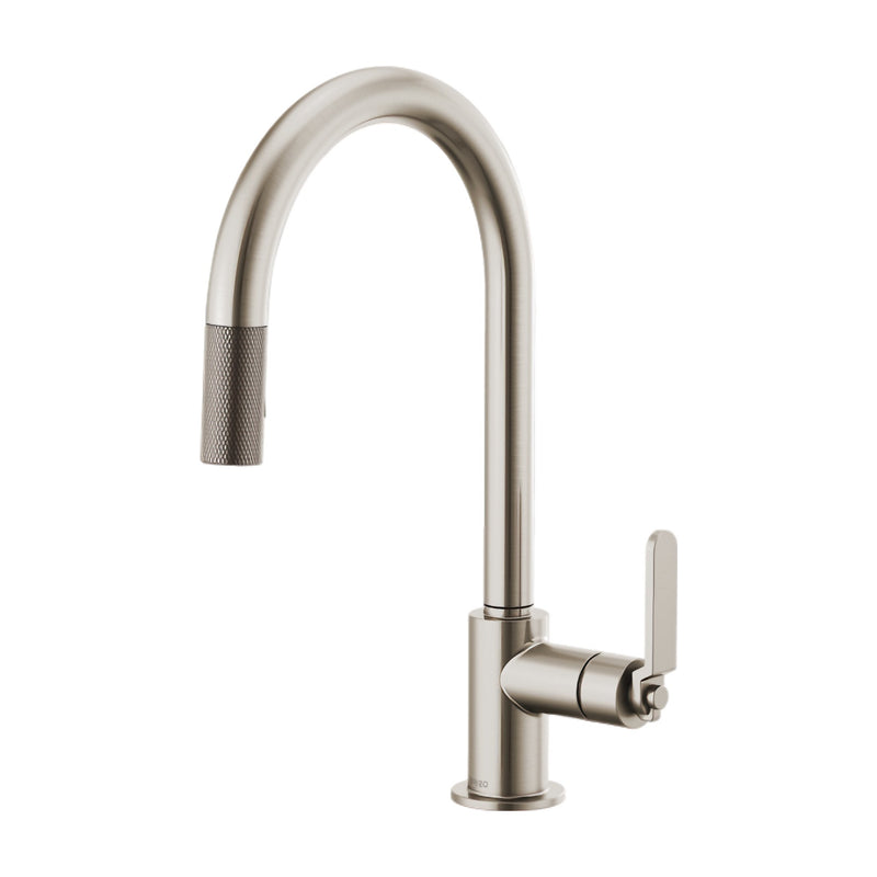 LITZE® PULL-DOWN FAUCET WITH ARC SPOUT AND INDUSTRIAL HANDLE - robinsonco.ca
