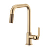LITZE® PULL-DOWN FAUCET WITH SQUARE SPOUT AND INDUSTRIAL HANDLE - robinsonco.ca