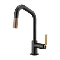 LITZE® PULL-DOWN FAUCET WITH ANGLED SPOUT AND INDUSTRIAL HANDLE - robinsonco.ca