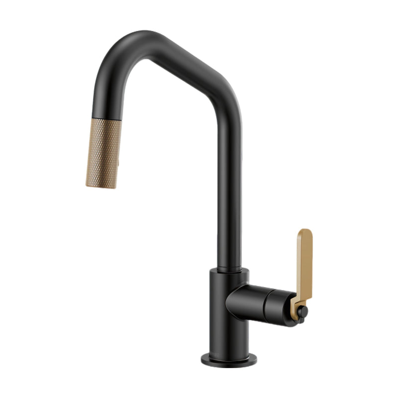 LITZE® PULL-DOWN FAUCET WITH ANGLED SPOUT AND INDUSTRIAL HANDLE - robinsonco.ca