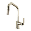 LITZE® PULL-DOWN FAUCET WITH ANGLED SPOUT AND INDUSTRIAL HANDLE - robinsonco.ca