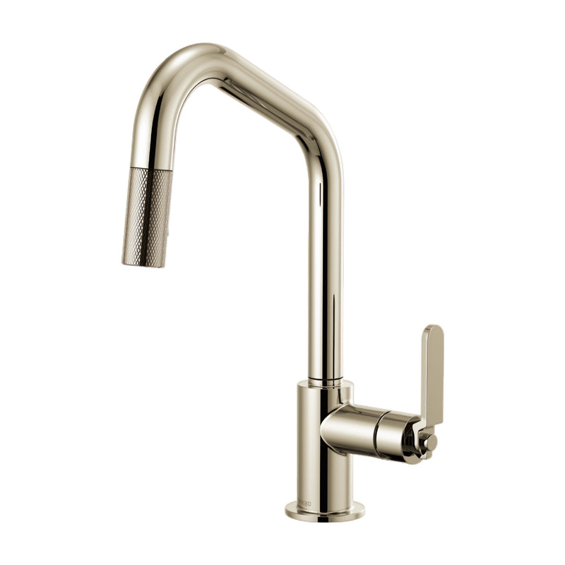 LITZE® PULL-DOWN FAUCET WITH ANGLED SPOUT AND INDUSTRIAL HANDLE - robinsonco.ca