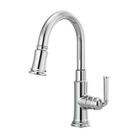 BRIZO SINGLE HANDLE PULL-DOWN PREP KITCHEN FAUCET - robinsonco.ca