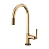 LITZE® SMARTTOUCH® PULL-DOWN FAUCET WITH ARC SPOUT AND KNURLED HANDLE - robinsonco.ca