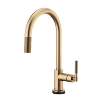 LITZE® SMARTTOUCH® PULL-DOWN FAUCET WITH ARC SPOUT AND KNURLED HANDLE - robinsonco.ca