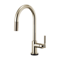 LITZE® SMARTTOUCH® PULL-DOWN FAUCET WITH ARC SPOUT AND KNURLED HANDLE - robinsonco.ca