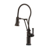 Brizo Artesso SmartTouch Articulating Kitchen Faucet with Finished Hose  64125LF-RB | ROBINSON Lighting & Bath