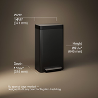 8-GALLON LOFT STEP TRASH CAN - robinsonco.ca