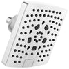 ESSENTIAL™ SHOWER SERIES 7" LINEAR SQUARE H2OKINETIC® MULTI-FUNCTION WALL MOUNT SHOWERHEAD - robinsonco.ca