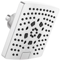 ESSENTIAL™ SHOWER SERIES 7" LINEAR SQUARE H2OKINETIC® MULTI-FUNCTION WALL MOUNT SHOWERHEAD - robinsonco.ca