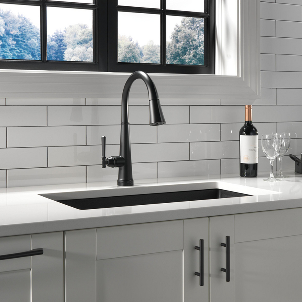 EMMELINE TOUCH 2O PULL-DOWN KICHEN FAUCET 1L W/SHIELDSPRAY - robinsonco.ca