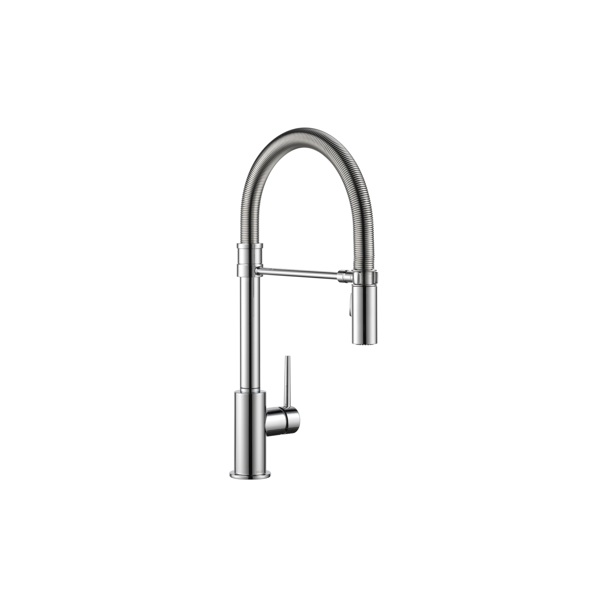 TRINSIC® SINGLE HANDLE PULL DOWN KITCHEN FAUCET WITH SPRING SPOUT - robinsonco.ca