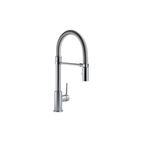 TRINSIC® SINGLE HANDLE PULL DOWN KITCHEN FAUCET WITH SPRING SPOUT - robinsonco.ca